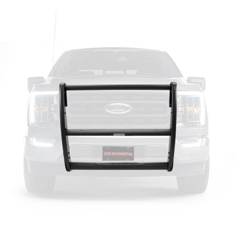 Ford F-150 Grille Guard - Front - Go Rhino - 3100 Series StepGuard - Textured Black - `18-`20
